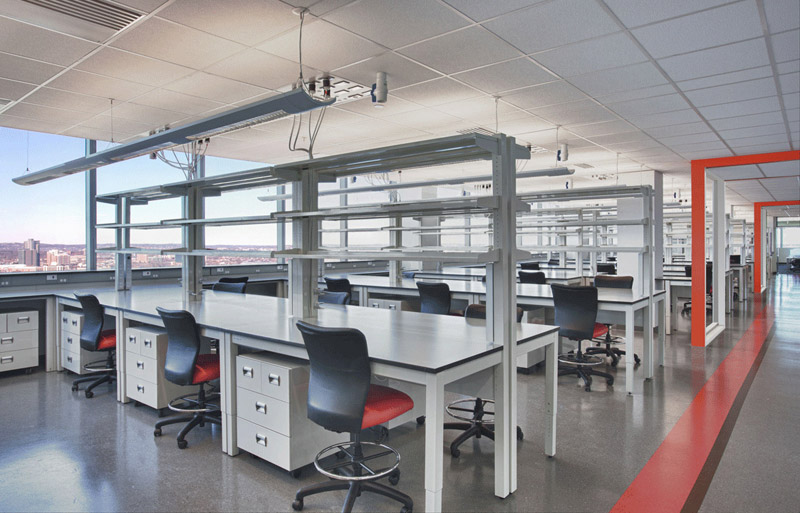 科學(xué)實驗室操作臺圖片