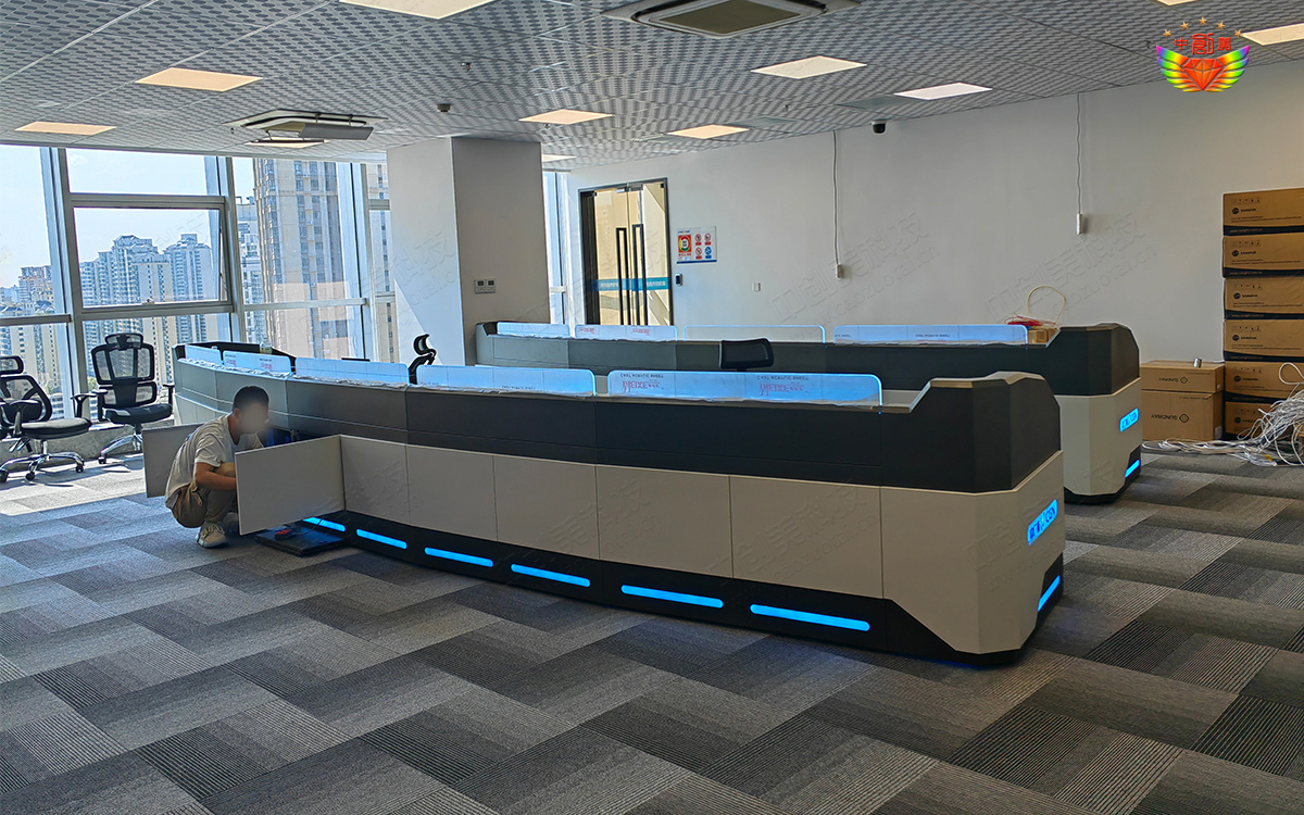 中廣核蘭州監控室控制臺案例照片